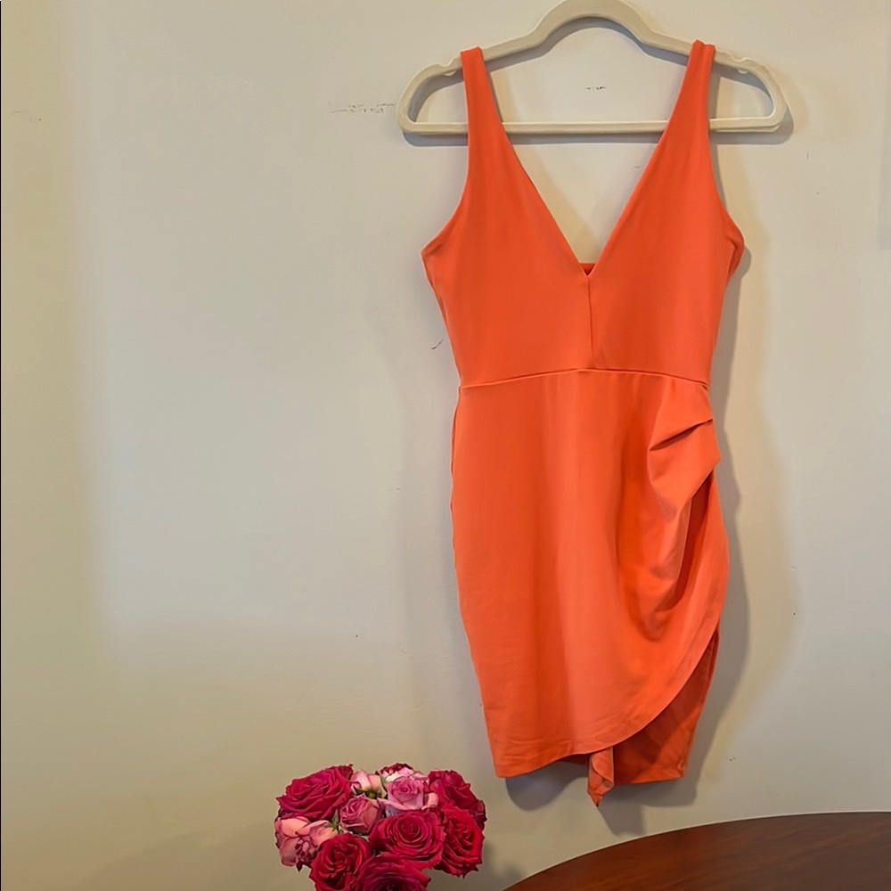 Susana Monaco Orange mini dress size XS
